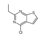4-chloro-2-ethylthieno[2,3-d]pyrimidine Structure
