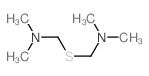 Methanamine,1,1'-thiobis[N,N-dimethyl- Structure