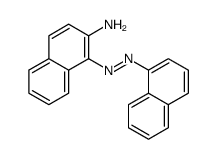 2-Amino[1,1'-azobisnaphthalene] Structure