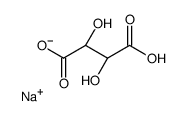 rel-(2R,3R)-3-羧基-2,3-二羟基丙酸钠结构式