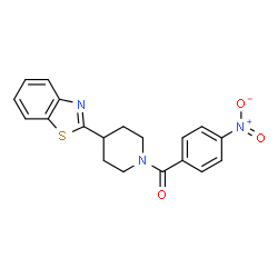 Piperidine, 4-(2-benzothiazolyl)-1-(4-nitrobenzoyl)- (9CI) picture