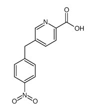 5-(4-Nitrobenzyl)pyridin-2-yl hydrogen carbonate Structure