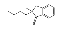 2-butyl-2-methyl-3H-indene-1-thione结构式