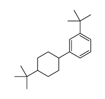 1-tert-butyl-3-(4-tert-butylcyclohexyl)benzene Structure