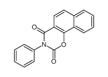 3-phenylbenzo[h][1,3]benzoxazine-2,4-dione Structure