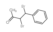 3,4-二溴-4-苯基-2-丁酮结构式