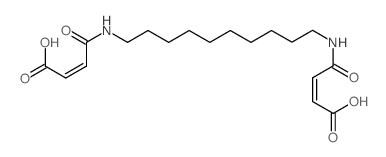 2-Butenoic acid,4,4'-(1,10-decanediyldiimino)bis[4-oxo-, (Z,Z)- (9CI) Structure
