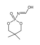 N-(5,5-dimethyl-2-oxo-1,3,2λ5-dioxaphosphinan-2-yl)formamide结构式