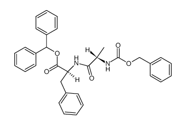 Z-Ala-Phe-OBzh结构式