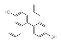 4,4'-Biphenyldiol, 2,2'-diallyl- Structure