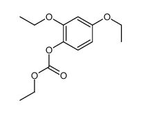 (2,4-diethoxyphenyl) ethyl carbonate Structure