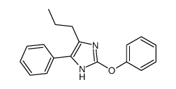 2-phenoxy-4-phenyl-5-propyl-1H-imidazole Structure