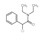 2-chloro-n,n-diethyl-2-phenylacetamide structure