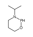 3-isopropyl-2-H-1,3,2-oxaazaphosphorinane结构式