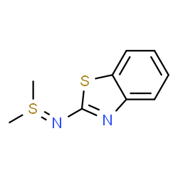 Sulfilimine, N-2-benzothiazolyl-S,S-dimethyl- (9CI) Structure