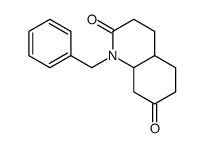 (4aS,8aS)-1-benzyl-4,4a,5,6,8,8a-hexahydro-3H-quinoline-2,7-dione结构式