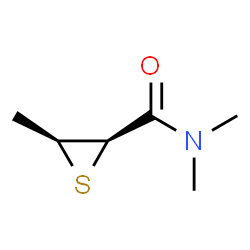 Thiiranecarboxamide, N,N,3-trimethyl-, cis- (9CI) Structure