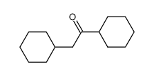 cyclohexyl cyclohexylmethyl ketone Structure