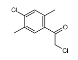 Ethanone, 2-chloro-1-(4-chloro-2,5-dimethylphenyl)- (9CI) picture