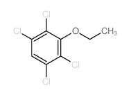 3-Ethoxy-1,2,4,5-tetrachlorobenzene结构式