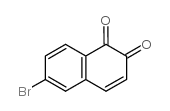 1,2-Naphthalenedione,6-bromo-结构式