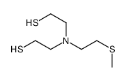2-[2-methylsulfanylethyl(2-sulfanylethyl)amino]ethanethiol Structure