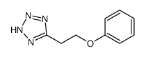 5-(2-Phenoxyethyl)-1H-tetrazole结构式