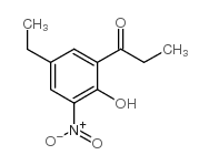 1-(5-ethyl-2-hydroxy-3-nitrophenyl)propan-1-one Structure