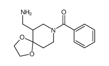 8-benzoyl-6-aminomethyl-1,4-dioxa-8-aza-spiro[4.5]decane Structure