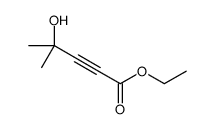 ethyl 4-hydroxy-4-methylpent-2-ynoate Structure