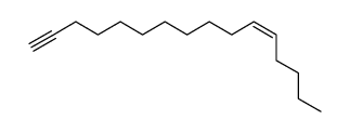 (11Z)-hexadec-11-en-1-yne Structure