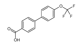 4'-TRIFLUOROMETHOXYBIPHENYL-4-CARBOXYLICACID Structure