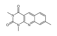 1,3,8-trimethylpyrimido[4,5-b]quinoline-2,4-dione结构式