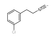 2-(3-CHLOROPHENYL)ETHYLISOCYANIDE Structure