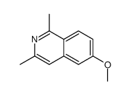 6-methoxy-1,3-dimethylisoquinoline Structure