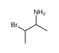 2-Butanamine,3-bromo- Structure