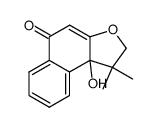 9b-hydroxy-1,1-dimethyl-1,9b-dihydronaphtho[2,1-b]furan-5(2H)-one结构式