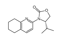 (S)-4-isopropyl-3-(5,6,7,8-tetrahydroquinolin-2-yl)oxazolidin-2-one Structure