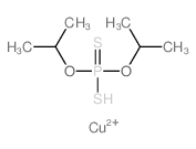 Copper,bis[O,O-bis(1-methylethyl) phosphorodithioato-kS,kS']-, (SP-4-1)- picture