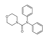 N,N-diphenylmorpholine-4-carboxamide结构式