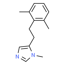 1H-Imidazole,5-[2-(2,6-dimethylphenyl)ethyl]-1-methyl-(9CI) structure