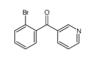 (2-溴苯基)(吡啶-3-基)甲酮结构式