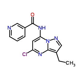 3-((5-chloro-3-ethylpyrazolo[1,5-a]pyrimidin-7-ylamino)methyl)pyridine 1-oxide picture