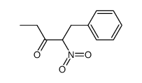 2-nitro-1-phenylpentan-3-one Structure