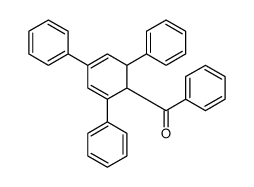 phenyl-(2,4,6-triphenylcyclohexa-2,4-dien-1-yl)methanone结构式