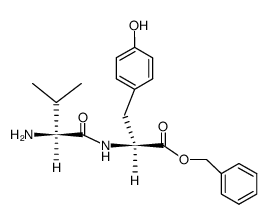 H-Val-Tyr-OBzl Structure