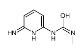 1-(6-aminopyridin-2-yl)-3-methylurea结构式