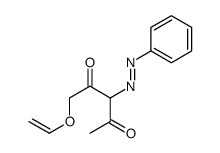 1-ethenoxy-3-phenyldiazenylpentane-2,4-dione Structure