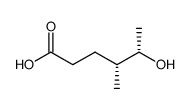 (4R,5S)-5-hydroxy-4-methylhexanoic acid结构式