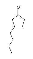 rac-3-butylcyclopentanone Structure